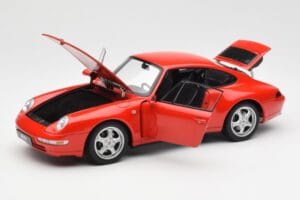 Porsche 911 993 Carrera Red AUTOart 1:18 78132 Diecast - image 2 of 8