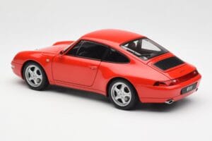 Porsche 911 993 Carrera Red AUTOart 1:18 78132 Diecast - image 7 of 8