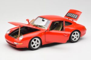 Porsche 911 993 Carrera Red Bburago 1:18 3050 Diecast - image 2 of 8