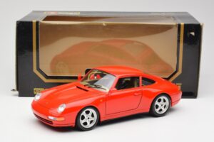 Porsche 911 993 Carrera Red Bburago 1:18 3050 Diecast - image 8 of 8