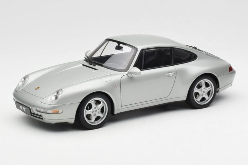 Porsche 911 993 Carrera Silver AUTOart 1:18 78131 Diecast