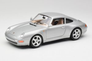 Porsche 911 993 Carrera Silver Bburago 1:18 3050-M1 Diecast