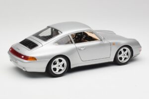 Porsche 911 993 Carrera Silver Bburago 1:18 3050-M1 Diecast - image 5 of 8