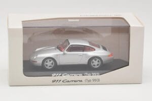 Porsche 911 993 Carrera Silver Minichamps 1:43 WAP02003597 Diecast - image 4 of 4