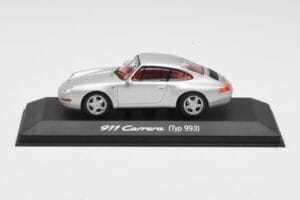 Porsche 911 993 Carrera Silver Minichamps 1:43 WAP02003597 Diecast