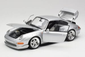 Porsche 911 993 GT2 Arctic Silver Metallic UT Models 1:18 27831 Diecast - image 2 of 8