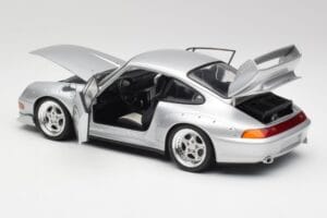 Porsche 911 993 GT2 Arctic Silver Metallic UT Models 1:18 27831 Diecast - image 5 of 8
