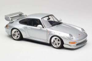 Porsche 911 993 GT2 Arctic Silver Metallic UT Models 1:18 27831 Diecast - image 6 of 8
