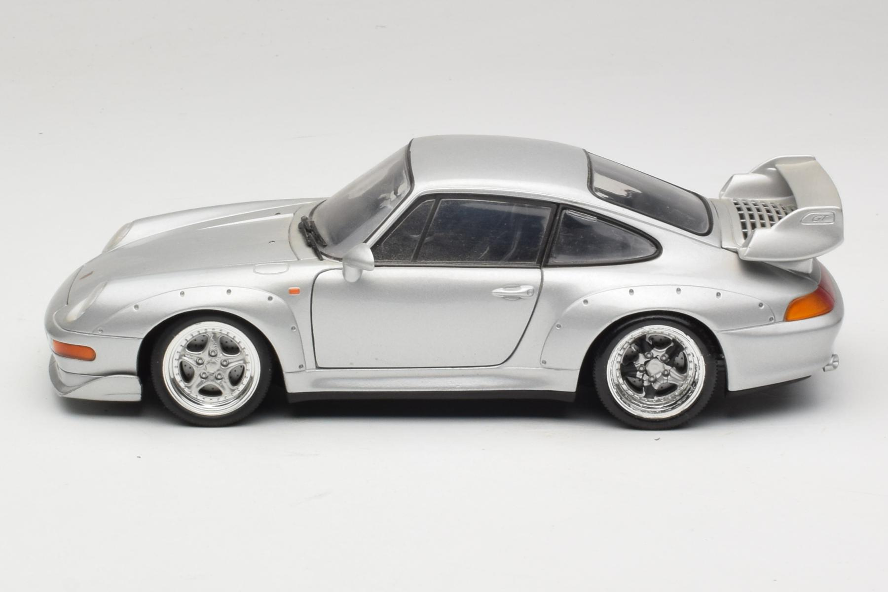 UT Models Porsche 993 GT2 1:18 Silver Diecast Replica