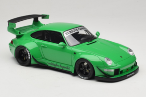 Porsche 911 993 RWB Green GT Spirit 1:18 GT074 Resin - image 4 of 6