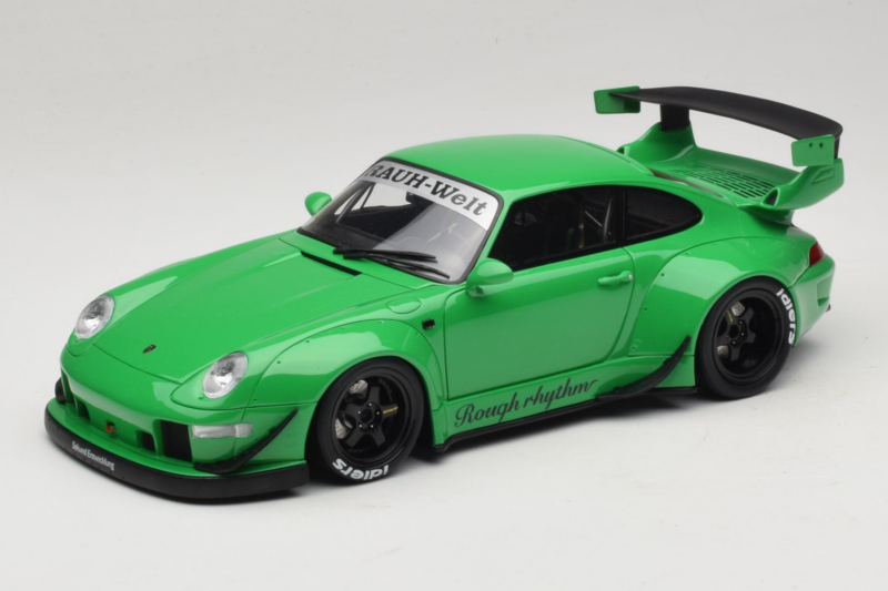 Porsche 911 993 RWB Green GT Spirit 1:18 GT074 Resin