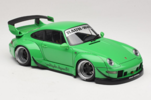 Porsche 911 993 RWB Green Gun Grey Wheels AUTOart 1:18 78151 Composite - image 6 of 8