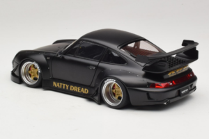 Porsche 911 993 RWB Matt Black With Gold Wheels AUTOart 1:18 78154 Composite - image 7 of 8