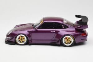 Porsche 911 993 RWB Purple GT Spirit 1:18 GT727 Resin - image 3 of 6