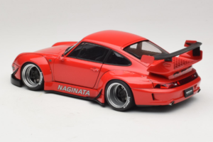 Porsche 911 993 RWB Red Gun Grey Wheels AUTOart 1:18 78153 Composite - image 7 of 8