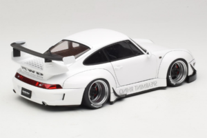 Porsche 911 993 RWB White Gun Grey Wheels AUTOart 1:18 78150 Composite - image 3 of 8
