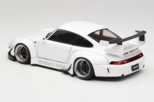Porsche 911 993 RWB White Gun Grey Wheels AUTOart 1:18 78150 Composite - image 7 of 8