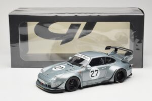 Porsche 911 993 RWB Yuiitsumuni Silver GT Spirit 1:18 GT522 Resin - image 6 of 6