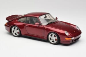 Porsche 911 993 Turbo Arena Red Metallic UT Models 1:18 27811 Diecast - image 6 of 8