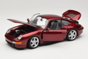 Porsche 911 993 Turbo Red Metallic UT Models 1:18 180066070 Diecast - image 2 of 8