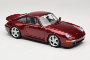 Porsche 911 993 Turbo Red Metallic UT Models 1:18 180066070 Diecast - image 6 of 8