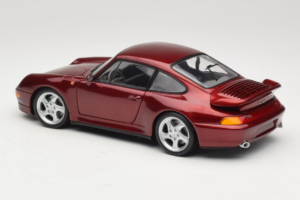 Porsche 911 993 Turbo Red Metallic UT Models 1:18 180066070 Diecast - image 7 of 8