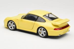 Porsche 911 993 Turbo S Yellow UT Models 1:18 27836 Diecast - image 7 of 8