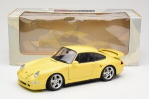 Porsche 911 993 Turbo S Yellow UT Models 1:18 27836 Diecast - image 8 of 8