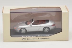 Porsche 911 996 Cabriolet Silver Minichamps 1:43 WAP02004097 Diecast - image 4 of 4