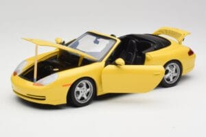 Porsche 911 996 Cabriolet Speed Yellow UT Models 1:18 27906 Diecast - image 2 of 8