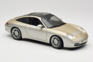 Porsche 911 996 Carrera 4S Silver Maisto 1:18 WAP02102212 Diecast - image 6 of 8