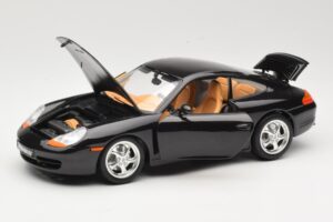 Porsche 911 996 Carrera Black Bburago 1:18 3385-M2 Diecast - image 2 of 8