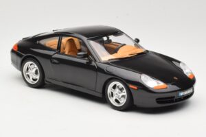 Porsche 911 996 Carrera Black Bburago 1:18 3385-M2 Diecast - image 6 of 8