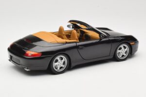 Porsche 911 996 Carrera Cabriolet Black UT Models 1:18 WAP02100997 Diecast - image 3 of 8