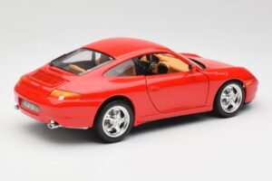 Porsche 911 996 Carrera Red Bburago 1:18 3385 Diecast - image 3 of 8