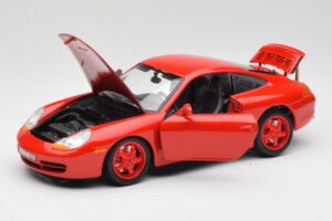 Porsche 911 996 Carrera Red Limited Edition Bburago 1:18 3385-M1 Diecast - image 2 of 8