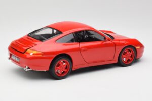 Porsche 911 996 Carrera Red Limited Edition Bburago 1:18 3385-M1 Diecast - image 3 of 8