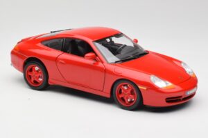 Porsche 911 996 Carrera Red Limited Edition Bburago 1:18 3385-M1 Diecast - image 6 of 8