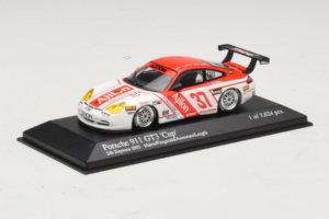 Porsche 911 996 GT3 Cup #37 Matos / Fitzgerald Rolex 24 at Daytona 2005 Minichamps 1:43 400056237 Diecast - image 2 of 4