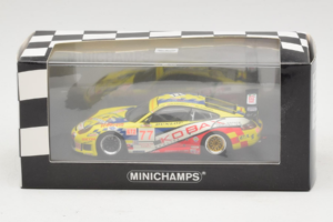 Porsche 911 GT3 RS #77 Konopka / McCormick 12 Hours of Sebring 2007 Minichamps 1:43 400076977 Diecast - image 5 of 5