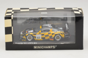 Porsche 911 996 GT3 RS #83 Rosa / Babini 24 Hours of Le Mans 2001 Minichamps 1:43 400016983 Diecast - image 4 of 4