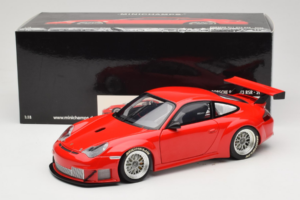 Porsche 911 996 GT3 RSR FIA GT 2004 Red Minichamps 1:18 100046400 Diecast - image 8 of 8