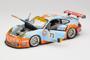 Porsche 911 996 GT3 RSR #73 Y. Lambert / C. Lefort / R. Iannetta 24 Hours of Le Mans 2006 Minichamps 1:18 100066473 Diecast - image 2 of 8