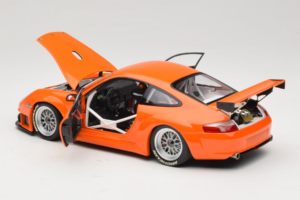 Porsche 911 996 GT3 RSR Orange ALMS 2004 Minichamps 1:18 100046402 Diecast - image 5 of 8