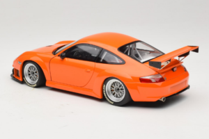 Porsche 911 996 GT3 RSR Orange ALMS 2004 Minichamps 1:18 100046402 Diecast - image 7 of 8