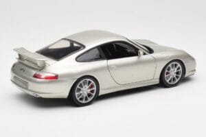 Porsche 911 996 GT3 Silver Hot Wheels 1:18 C2590 Diecast - image 3 of 8