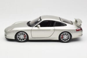 Porsche 911 996 GT3 Silver Hot Wheels 1:18 C2590 Diecast - image 4 of 8