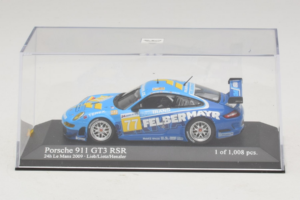 Porsche 911 GT3 R #77 M. Lieb / R. Lietz / W. Henzler 24 Hours of Le Mans 2009 Minichamps 1:43 400096977 Diecast - image 5 of 5