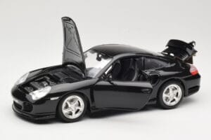 Porsche 911 996 Turbo Black Bburago 1:18 3367 Diecast - image 2 of 8