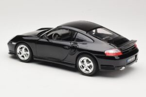 Porsche 911 996 Turbo Black Bburago 1:18 18-12030 Diecast - image 7 of 8